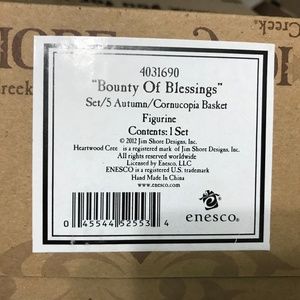 Jim Shore Bounty of Blessings